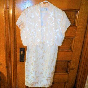 Gorgeous *** JR NITES Caliendo *** ~ 2 pc Evening DRESS and Matching JACKET